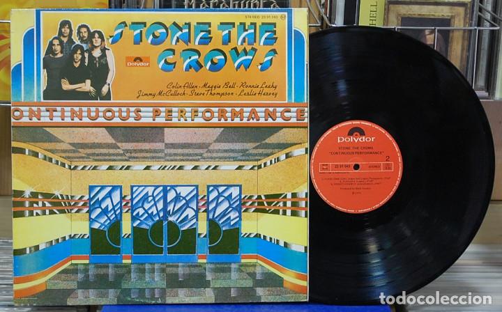 Discos de vinilo: Stone the crows. Ontinuous performance. Polydor 1977, ref. 23 91 043. LP - Foto 1