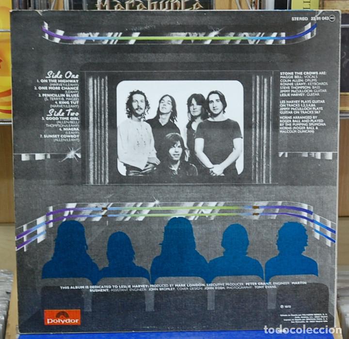 Discos de vinilo: Stone the crows. Ontinuous performance. Polydor 1977, ref. 23 91 043. LP - Foto 2