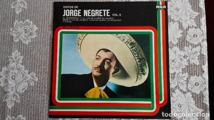 Disques de vinyle: EXITOS DE JORGE NEGRETE - LINEA TRES, 1979 - RCA