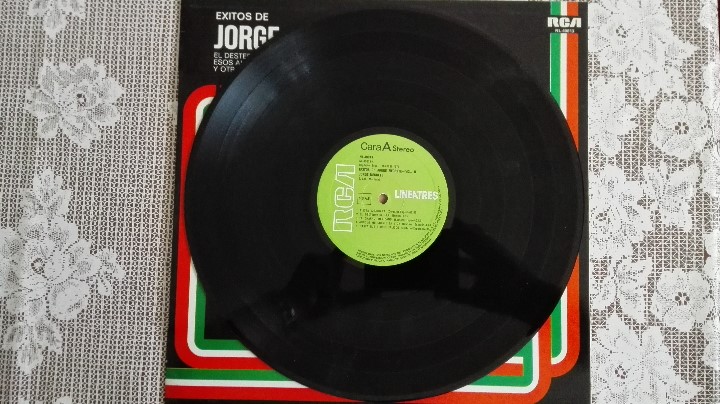 Discos de vinilo: EXITOS DE JORGE NEGRETE - LINEA TRES, 1979 - RCA - Foto 2