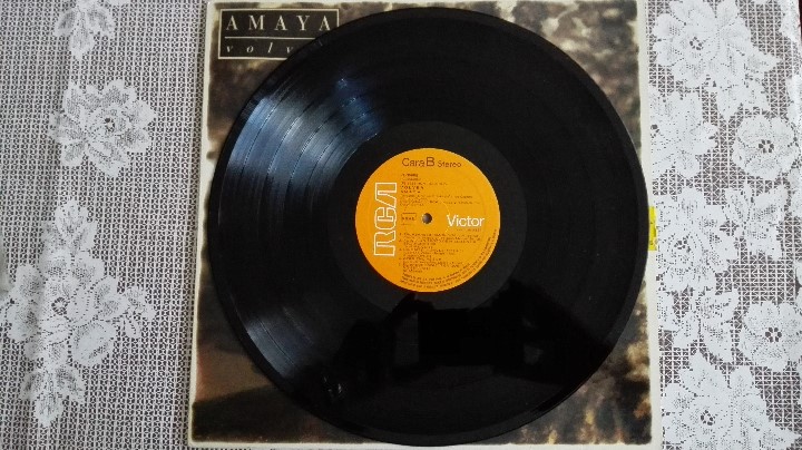 Discos de vinilo: AMAYA - VOLVER, RCA 1986 - Foto 4
