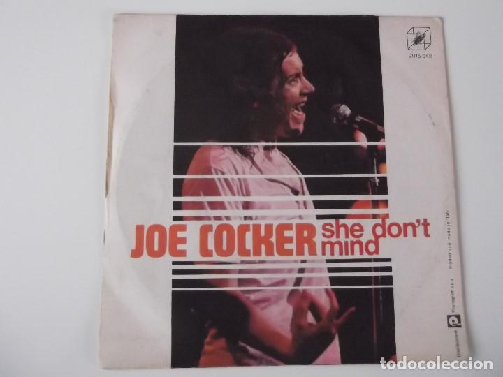 Discos de vinilo: JOE COCKER - Pardon me sir / She dont mind - Foto 2