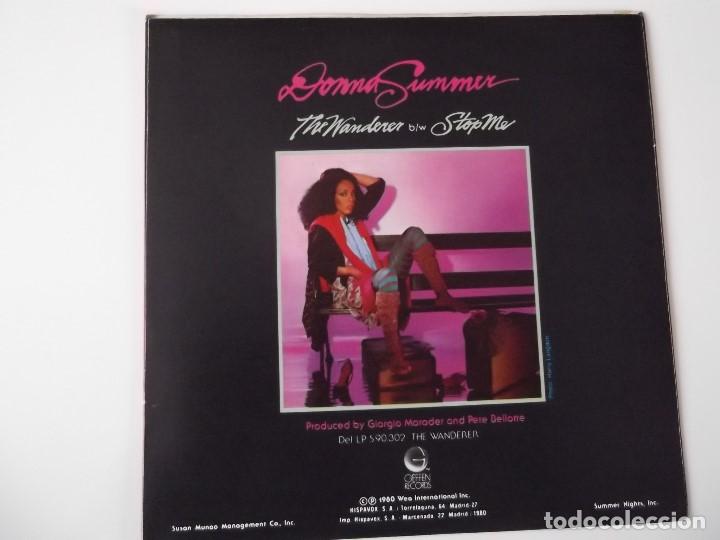 Discos de vinilo: DONNA SUMMER - The Wanderer - Foto 2