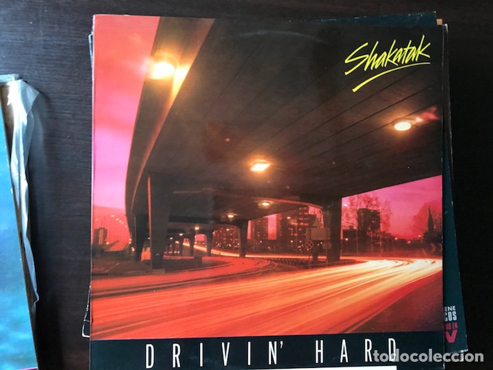 Discos de vinilo: Drivin&rsquo; hard. Shakatak - Foto 1