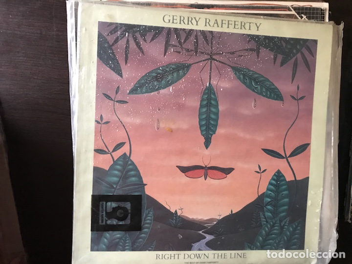 Discos de vinilo: Right down the line. Gerry Rafferty. Rar&iacute;simo vinilo - Foto 1