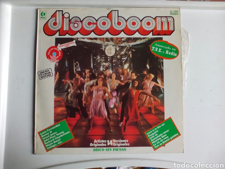 Discos de vinilo: LP DISCOBOOM. DISCO SIN PAUSAS. 1978. - Foto 1