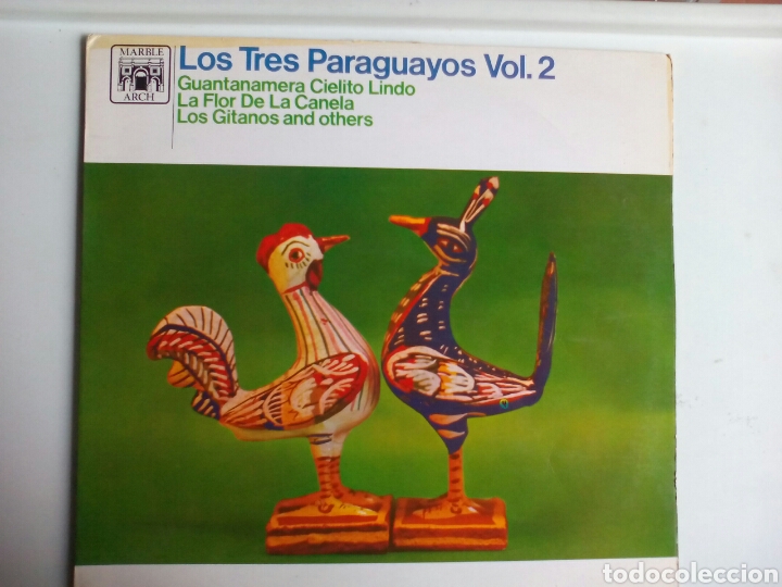 Discos de vinilo: LP LOS TRES PARAGUAYOS.VOL. 2 - Foto 1