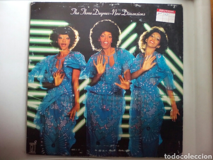 Discos de vinilo: LP THE THREE DEGREES. NEW DIMENSIONS. - Foto 1