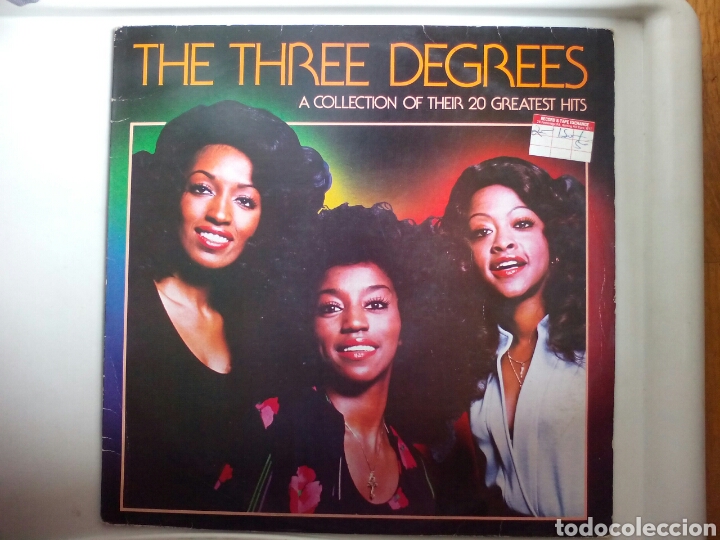 Discos de vinilo: LP THE THREE DEGREES. 20 GREATEST HITS. - Foto 1