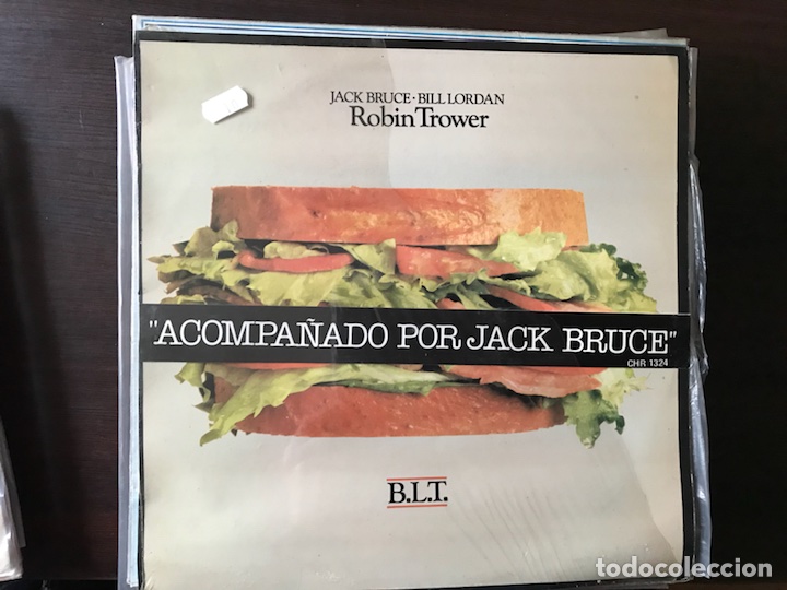 Discos de vinilo: Robin Trower acompa&ntilde;ado por Jack Bruce - Foto 1