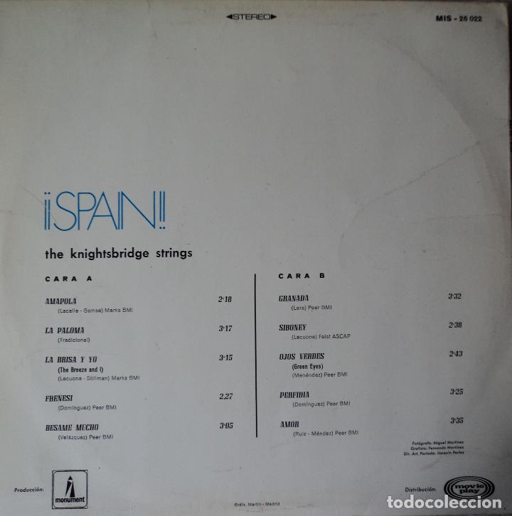 Discos de vinilo: The Knightsbridge Strings - Spain - Edici&oacute;n de 1968 de Espa&ntilde;a - Foto 2
