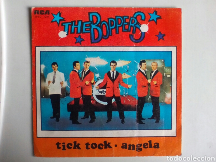 Discos de vinilo: SINGLE THE BOPPERS. TICK TOCK. ANGELA. - Foto 1