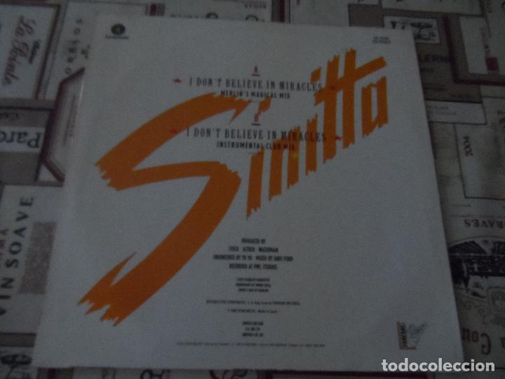 Discos de vinilo: SINITTA - I DONT BELIEVE IN MIRACLES - Foto 2