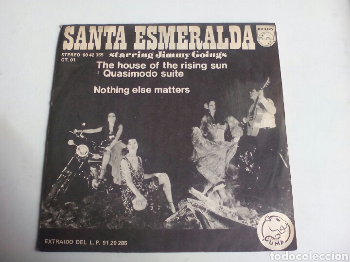 Discos de vinilo: SINGLE SANTA ESMERALDA. 1978. - Foto 1