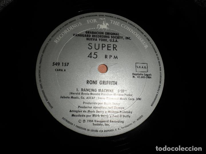 Discos de vinilo: RONI GRIFFITH - DANCING MACHINE - Foto 3