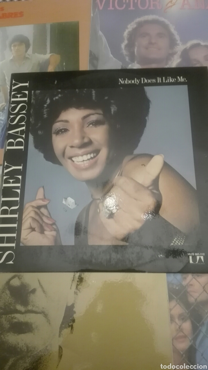 Discos de vinilo: Disco vinilos LP SHIRLEY BASSEY - Foto 1