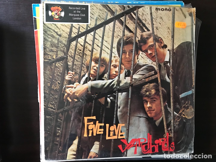 Discos de vinilo: Five live. Yardbirds - Foto 1