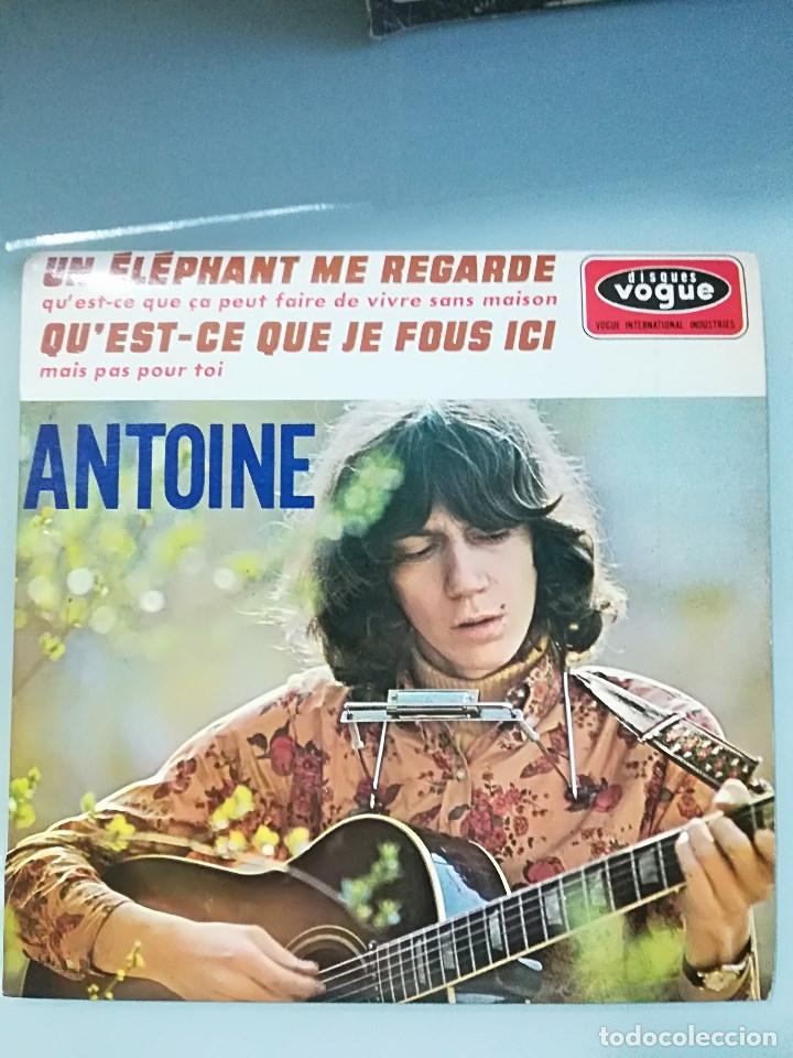 Discos de vinilo: ANTOINE: UN ELEPHANT ME REGARDE ( EP) - Foto 1