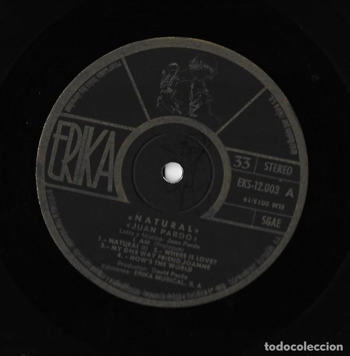 Discos de vinilo: JUAN PARDO: NATURAL. CON CHRIS SPEDDING - Foto 4