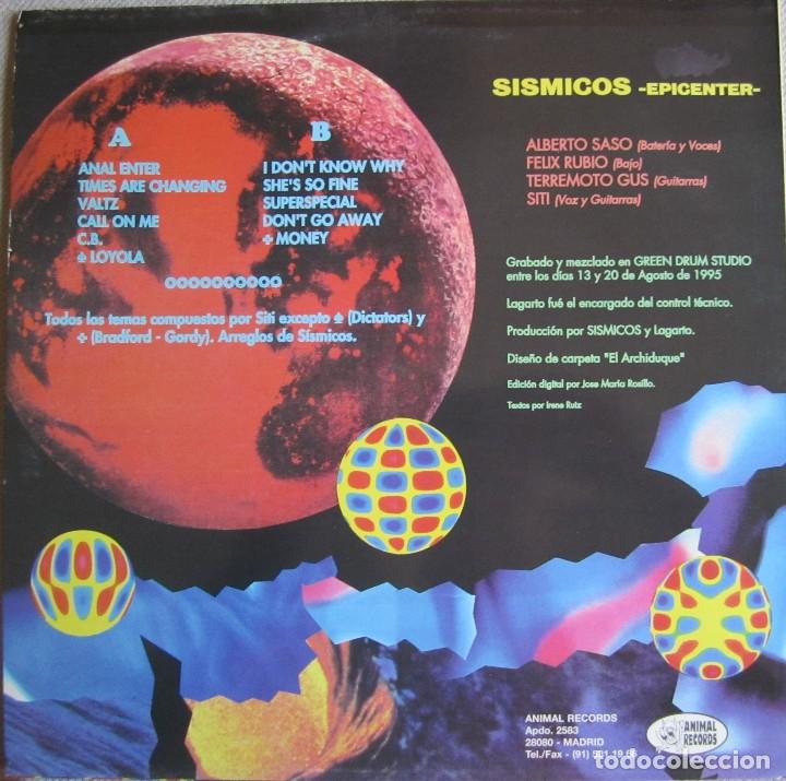 Discos de vinilo: S&Iacute;SMICOS: EPICENTER (MOD / POWER POP / GARAGE) - Foto 2