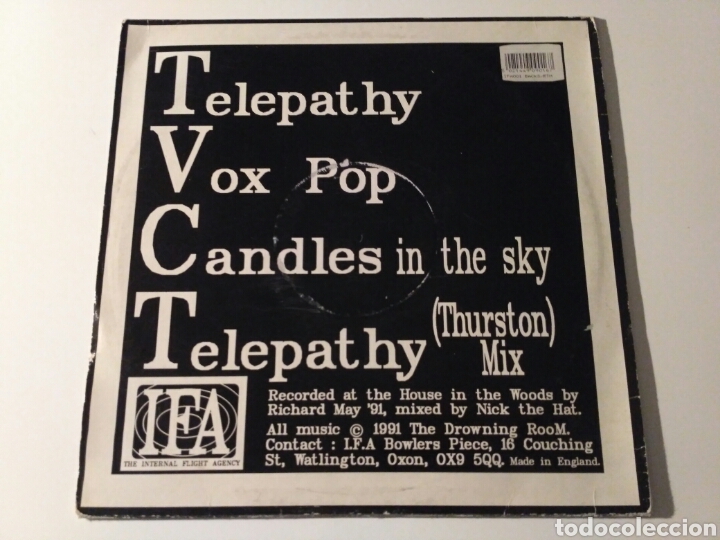 Discos de vinilo: Drowning Room - Telepathy - Foto 2