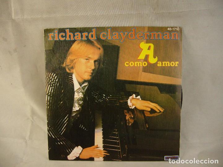 Discos de vinilo: RICHARD CLAYDERMAN. A COMO AMOR. - Foto 1