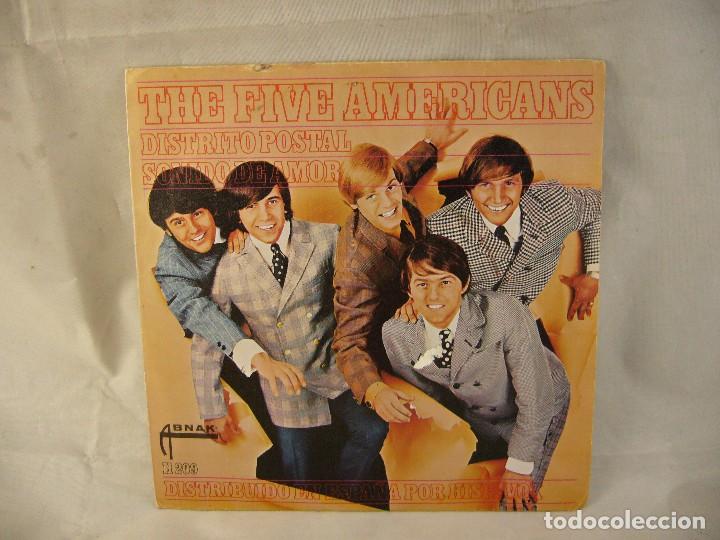Discos de vinilo: THE FIVE AMERICANS....DISTRITO POSTAL - Foto 1
