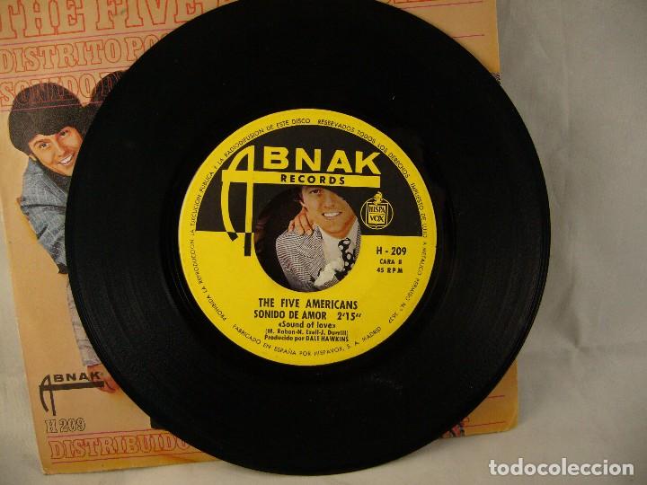 Discos de vinilo: THE FIVE AMERICANS....DISTRITO POSTAL - Foto 2
