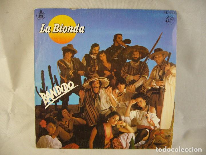 Discos de vinilo: LA BIONDA / BANDIDO (LP HISPAVOX DE 1979) - Foto 1