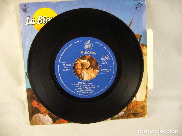 Discos de vinilo: LA BIONDA / BANDIDO (LP HISPAVOX DE 1979) - Foto 3