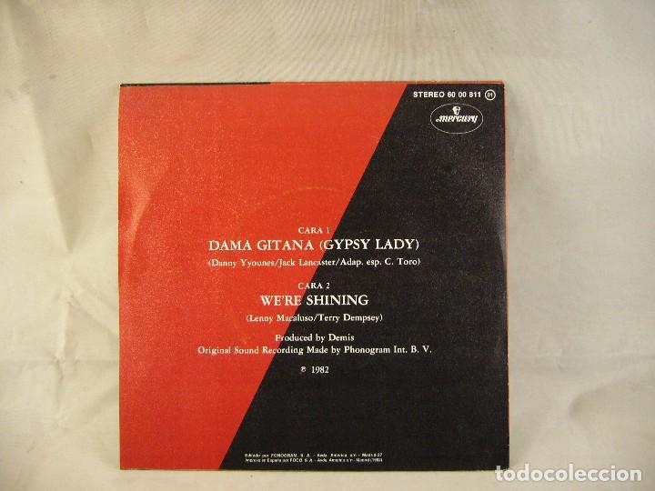 Discos de vinilo: DEMIS DAMA GITANA. WE&acute;RE SHINING - Foto 2