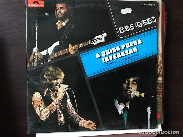 Discos de vinilo: A quien pueda interesar. Bee Gees - Foto 1