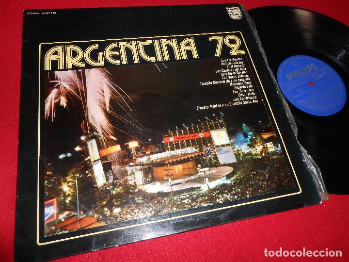 Discos de vinilo: ARGENTINA 72 LP 1973 PHILIPS EDICION ESPA&Ntilde;OLA SPAIN RECOPILATORIO EDUARDO FALU+LUIS LANDRISCINA+ETC