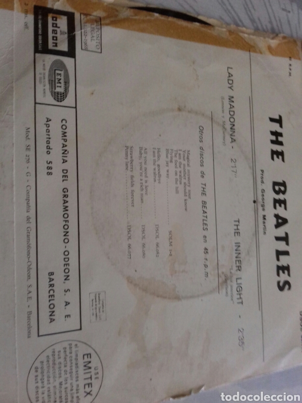 Discos de vinilo: THE BEATLES - Foto 2