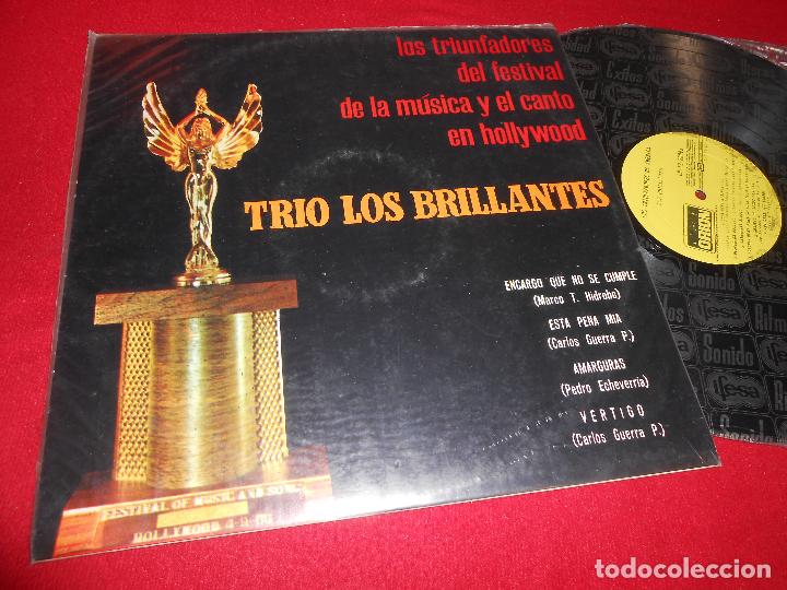Vinyl-Schallplatten: TRIO LOS BRILLANTES LP ORION EDICION ECUADOR