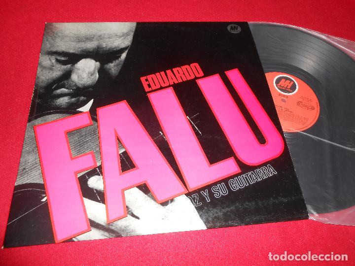 Disques de vinyle: EDUARDO FALU SU VOZ Y SU GUITARRA LP 1975 MOVIEPLAY EDICION ESPA&Ntilde;A SPAIN