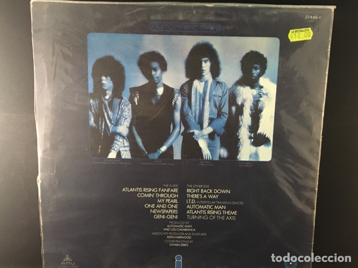 Discos de vinilo: Automatic man - s/t - Lp - Foto 2