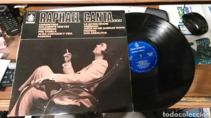 Discos de vinilo: Raphael canta... lp 1976 - Foto 1