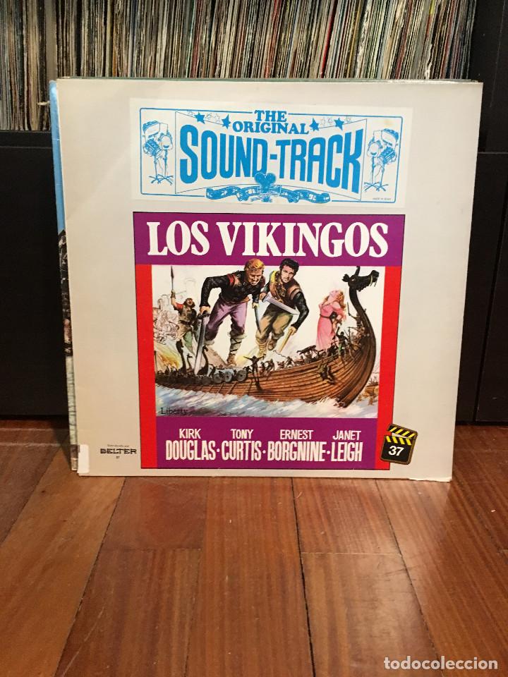 Discos de vinilo: the original sound track los vikingos