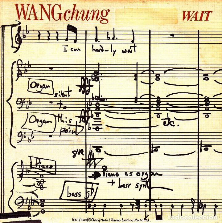 Discos de vinilo: WANG CHUNG - WAIT + DANCE HALL DAYS PART 2 SINGLE SPAIN 1984 - Foto 1