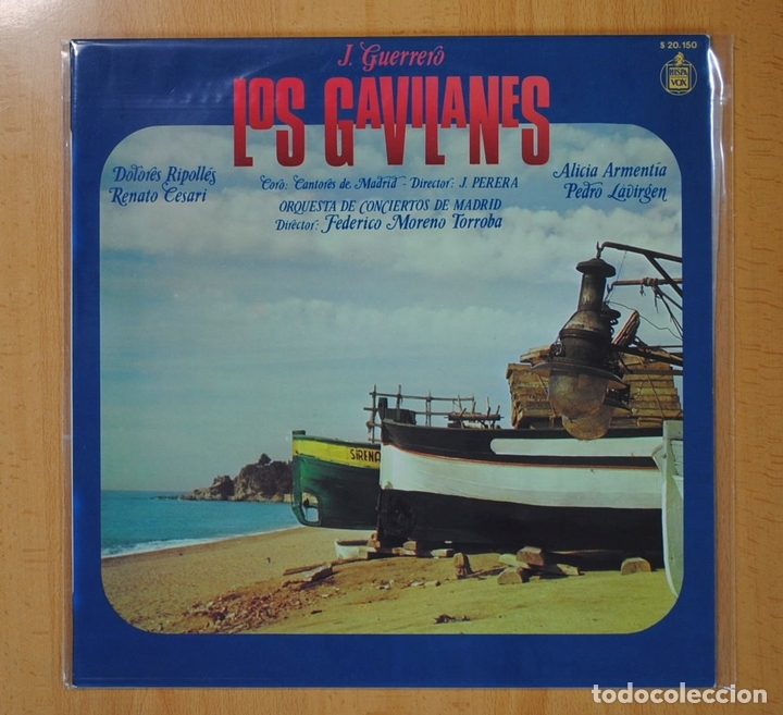 Discos de vinilo: MORENO TORROBA - LOS GAVILANES - LP - Foto 1