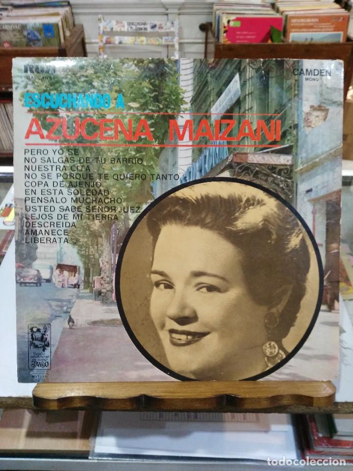 Discos de vinil: Azucena Maizani  (La &Ntilde;ata Gaucha) - Escuchando - LP. del sello RCA