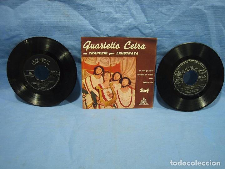 Discos de vinilo: Singles Quartetto Cetra 1958-1959 - Foto 1