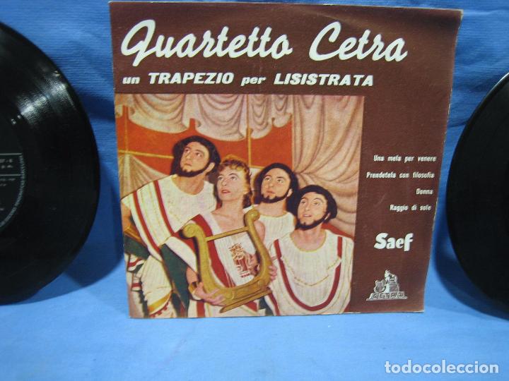 Discos de vinilo: Singles Quartetto Cetra 1958-1959 - Foto 2