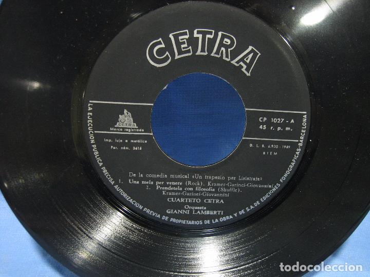 Discos de vinilo: Singles Quartetto Cetra 1958-1959 - Foto 5