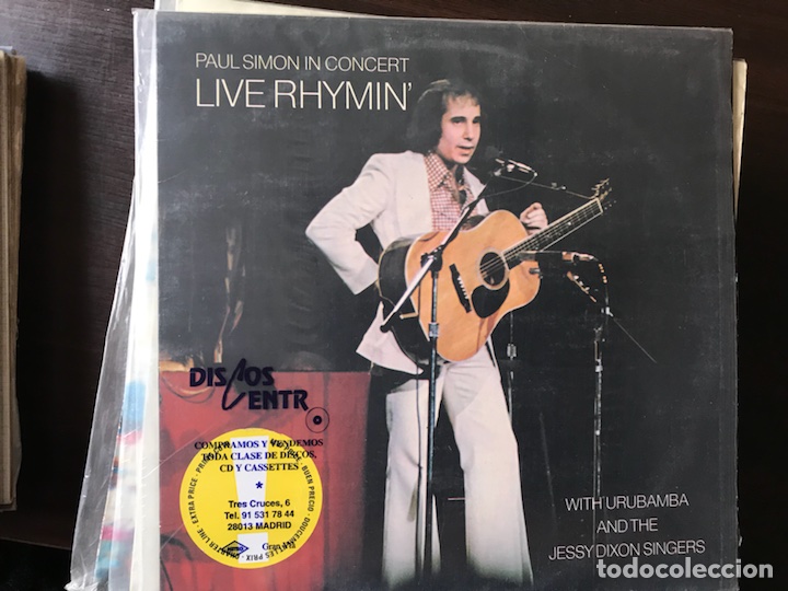 Discos de vinilo: Live Rhymin. Paul Simon - Foto 1
