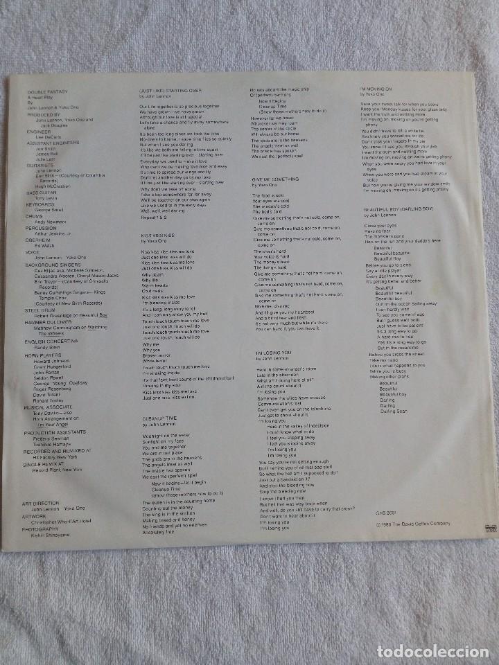 Discos de vinilo: John Lennon Double Fantasy - Foto 3