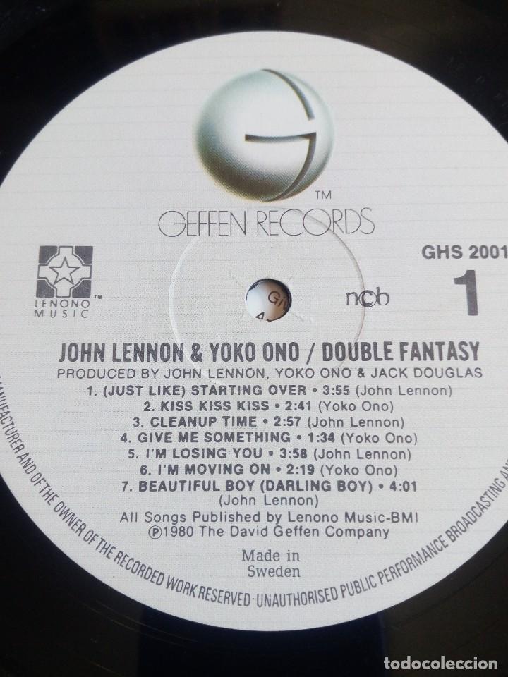 Discos de vinilo: John Lennon Double Fantasy - Foto 5