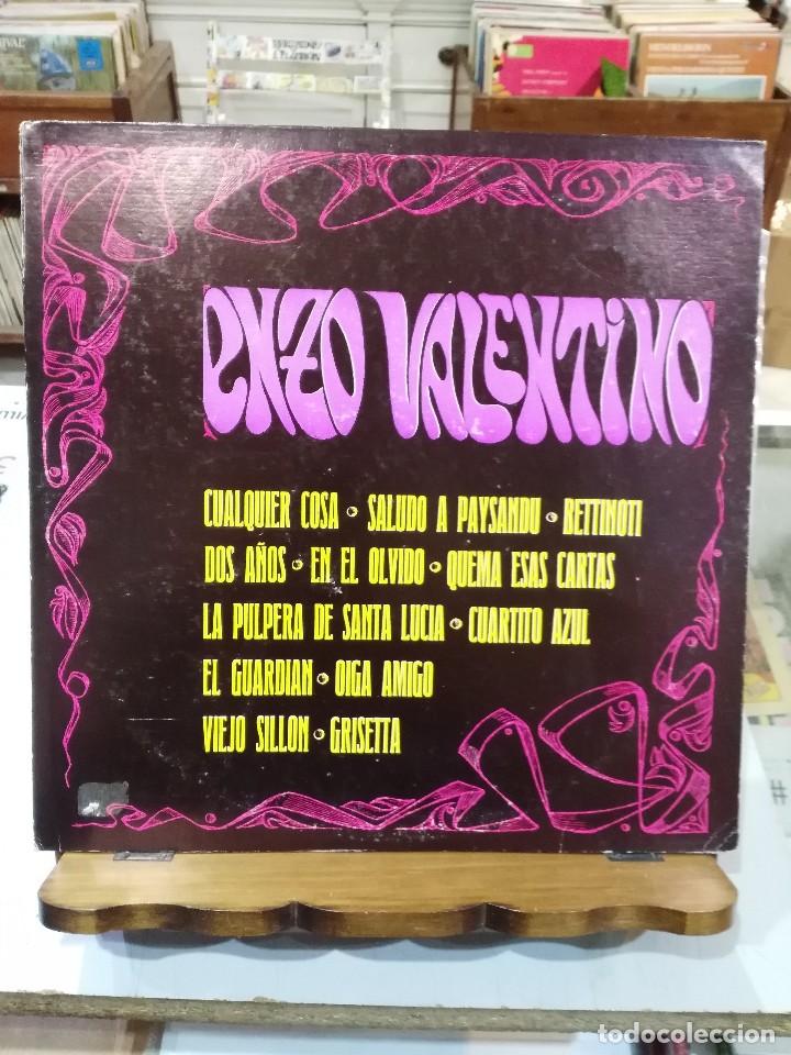 Discos de vinil: Enzo Valentino - Cualquier cosa, Saludo a Paysandu, Bettinoti, Grisetta, ... - LP. del sello MH