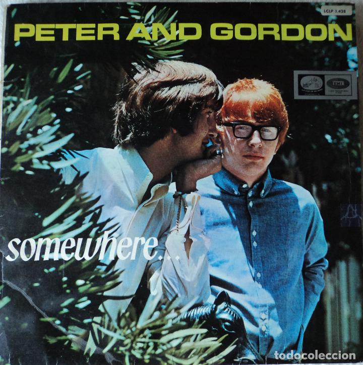 Discos de vinilo: Peter and Gordon - Somewhere - Edici&oacute;n de 1967 de Espa&ntilde;a - Foto 1